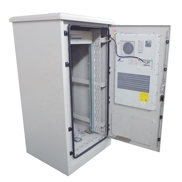9U-45U Outdoor Weatherproof Telecom Cabinet Floor Mounting Integrated Power Supply Cabinet Electronics & Instrument Enclosure