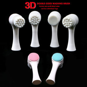 Offre Spéciale brosse douce de <span class=keywords><strong>nettoyage</strong></span> du visage <span class=keywords><strong>Double</strong></span> Face en Silicone - Product Image 3
