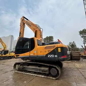 Excavadora Hyundai 220-9s de segunda mano Excavadora sobre orugas usada de alta calidad y barata en stock - Product Image 4