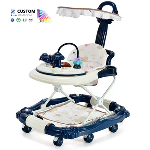 Porteur bébé 3-en-1 réglable en hauteur, trotteur, cheval à bascule, anti-retournement pour enfants - Vente en gros - Product Image 1