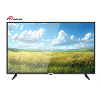 Téléviseur intelligent Android LED HAINA 43 pouces 4K, télévision intelligente, vente en gros d'usine chinoise, verre trempé double vitrage, 50 55 pouces HDTV