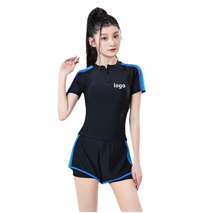 Traje <span class=keywords><strong>de</strong></span> Baño <span class=keywords><strong>de</strong></span> 2 Piezas para Mujer, Diseño Floral Personalizado, Secado Rápido, Impermeable, Anti-UV, Nailon y Spandex, Logotipo Frontal - OEM ODM - Product Image 1