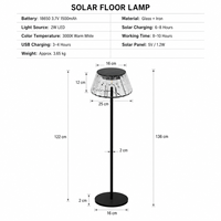 Nouvelle Tendance Lampe Sur Pied LED Moderne Pour Décoration Mariage Extérieur Étanche Luxe Pour Événements