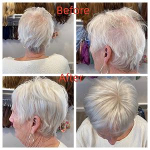 Kül sarı saç adet yüksek kalite avrupa İnsan saç <span class=keywords><strong>toppers</strong></span> inceltme saç - Product Image 2