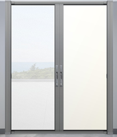 Moustiquaire rétractable horizontale en polyester pour porte, anti-insectes, pour chambre et cuisine