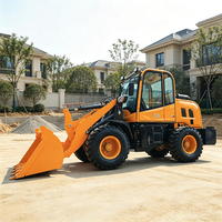 Chargeuse sur pneus de haute qualité, équipement de construction, Euro 5 CE EPA, puissance élevée, machinerie de terrassement, chargeuse sur pneus 4x4