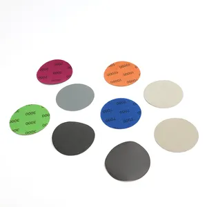 5/6 Inch 125mm P60-P7000 Abrasive Sand Paper Sheet Polishing Brush Silicon Carbide Hook Loop Sanding Disc