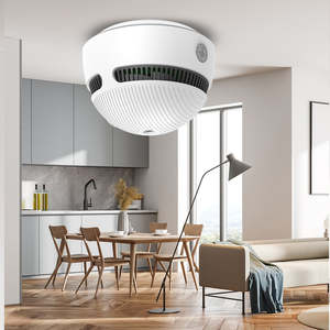 Détecteur <span class=keywords><strong>de</strong></span> <span class=keywords><strong>Fumée</strong></span> Autonome 85Db Capteur d'Alarme Incendie Détecteur <span class=keywords><strong>de</strong></span> <span class=keywords><strong>Fumée</strong></span> <span class=keywords><strong>Photoélectrique</strong></span> Intelligent Alarme Sonore et Visuelle - Product Image 4