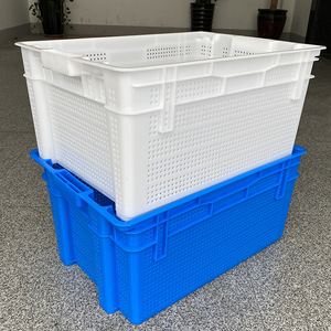 Turnover Box 550x400x260mm <b>Stackable</b> Plastic Crate For Fresh Produce Storage And Transport - Product Image 1