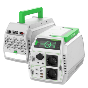 Générateur solaire 500W, batterie, station d'alimentation portable d'urgence pour la maison et l'extérieur avec charge sans fil - Product Image 2