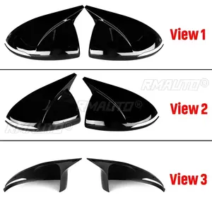 Pair Car Side Rearview <b>Mirror</b> Cover Cap <b>Mirror</b> <b>Shell</b> Case Trim for Hyundai for Sonata DN8 2020-2022 Rear View <b>Mirror</b> Cover Cap - Product Image 2