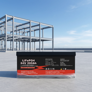 Baterai Lithium 25.6V 600Ah 400Ah 300Ah 200Ah LiFePO4 Penyimpanan Energi Rumah 24V Baterai Surya - Product Image 1