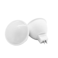 Prix usine Dimmable LED MR16 Gu10 Ampoule avec boîtier en plastique Globe Alimentation secteur pour application de bureau