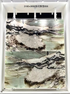 <span class=keywords><strong>3</strong></span>/4 pouces d'épaisseur <span class=keywords><strong>Laguna</strong></span> cristal Quartzite rétro-éclairé caractéristique mur lumineux Tiffany marbre mur carrelage brillant comptoir - Product Image 3
