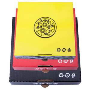 Wholesale Price Motorcycle Pizza Delivery Pizza-<b>box</b> Pizza <b>Box</b> Design Personalised White Carton 10 Inch Corrugated Board OEM - Product Image 5