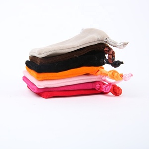 Wholesale fashionable High Quality Jewelry Bag Suede Fabric Pouch Velvet Pouch for jewelry