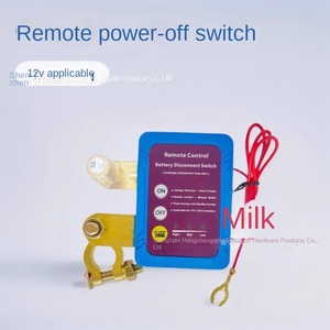 リモコンバッテリー切断スイッチ<span class=keywords><strong>12V</strong></span> 24V 240A電源遮断スイッチ、リモコンキー付き車に適しています - Product Image 5
