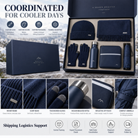 Kits Cadeaux Hiver Personnalisables avec Logo pour Trajets Quotidien : Bonnet, Écharpe, Gants Tactiles, Bouteille Isotherme, Pochette Réfléchissante, Parapluie – Fournisseur OEM ODM