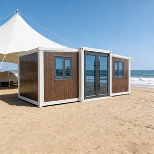 Casa Container Moderna Personalizzata, Residenza Privata con Camera da Letto e Soggiorno, Piccolo Giardino, Confortevole per Uso Personale - Product Image 1