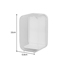 Boîte de rangement en acrylique, étagère de présentation pour poupées et figurines, boîtes en acrylique transparentes anti-poussière pour cadeaux, vitrine en acrylique