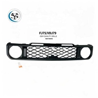 Grille de pare-chocs avant finition noire pour Land Cruiser FJ70/FJ75/LC79 2006-2023, nouvelle en plastique, prix de gros usine pour Toyota