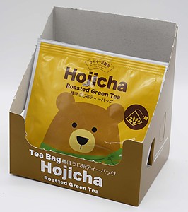 Japanese Refined Aroma Roasted Green Tea Hojicha Pyramid Sachet Tea Bags <b>Triangle</b> Gift - Product Image 3