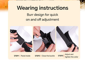 <span class=keywords><strong>Collar</strong></span> de Nailon Resistente Vintage con Hebilla Metálica de Liberación Rápida, <span class=keywords><strong>Collar</strong></span> Táctico Vintage para Entrenamiento de Perros con Asa - Product Image 6