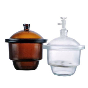 Bouteille de séchage en verre transparent, dessiccateur de laboratoire avec indicateur de gel de silice pour les expériences de <span class=keywords><strong>chimie</strong></span> scolaire - Product Image 5