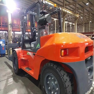 Carretilla elevadora diésel de buen rendimiento usada, 5 toneladas, 6 toneladas, 7 toneladas, 8 toneladas, 10 toneladas, motor japonés opcional a la venta - Product Image 3