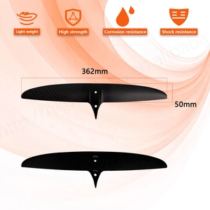 Accesorios de hidroala de fibra de carbono ecológicos ultraligeros, variedad de tamaños, ala trasera Universal, ala delantera, surf personalizable - Product Image 4