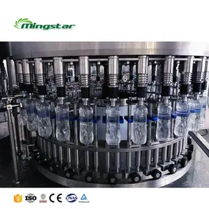Mingstar CGF16-16-6 3 trong 1 Tự động hóa đầy đủ chất lỏng uống tinh khiết nước khoáng Máy chiết rót