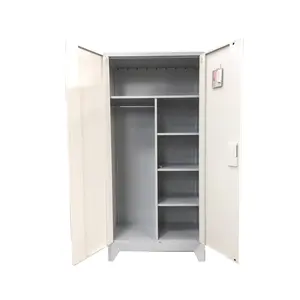 Flat packing clothes storage wardrobe steel godrej wardrobe