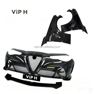 Kit de Carrocería Completo de Fibra de Carbono para Alfa Romeo Giulia, Estilo <span class=keywords><strong>GTA</strong></span> Mejorado, Acabado Negro Pulido - Product Image 4