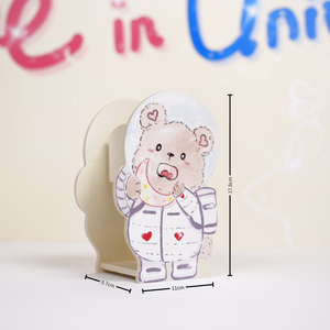 Escondite para Hámster de Madera Maciza Ecológico de Diseño Original, Impreso por Ambos Lados, con Múltiples Niveles - Product Image 2