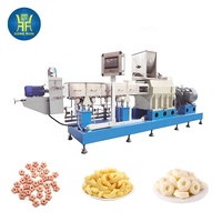 Chaîne de production entièrement automatique de snacks soufflés à base de maïs, machine de fabrication de bâtonnets de maïs, vente chaude