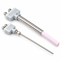 Thermocouple de type K WRNK-T12/WRN-T22, plat, en forme de T, blindé, boîte de jonction en corindon, OEM/ODM, IP65