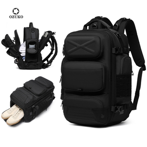 <span class=keywords><strong>Zaino</strong></span> Ozuko 9842 Impermeabile di Design Antifurto con Porta di Ricarica USB alla Moda per Ciclismo, Escursionismo, Sport e Tempo Libero - Product Image 1