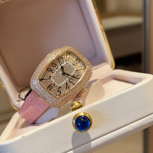 Mens Full Crystal <b>Watch</b> Tonneau <b>Case</b> Automatic <b>Watch</b> Luxury Iced Out Wristwatch 44x54mm Diamond Style - Product Image 6