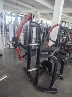 Machine à kickback pour fessiers à une ou deux jambes, à charge par plaques, en acier de sécurité, équipement de gym commercial