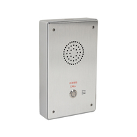 Interphone IP65 anti-vandalisme pour usage en prison, banque, hôtel, ascenseur, ligne d'urgence, projet de point d'aide, téléphone d'urgence