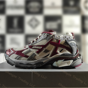 Sneakers Chunky Balenciagaess 3.0 de Luxe, Design Haut de Gamme, Cuir Véritable, Légères, Tendance Automne-Été - Product Image 2