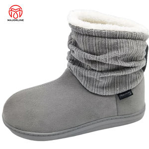 Winter Mode New Warm Woolen Casual Damen Indoor und Outdoor Schneeschuhe Knöchel Home Slipper Stiefel Fuzz Fluffy Schuhe - Product Image 6