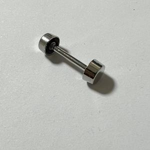 2/2.5cm 1" Metal Wheel Buckle Cap Dumbbell Screw Barbell Flat Head Strap Holder Rivet Stud Post Connector Leathercraft Hardware - Product Image 4