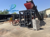 Vente en gros usine QT 4-24 Machine automatique de fabrication de briques en béton de haute qualité à pression hydraulique République démocratique du Congo