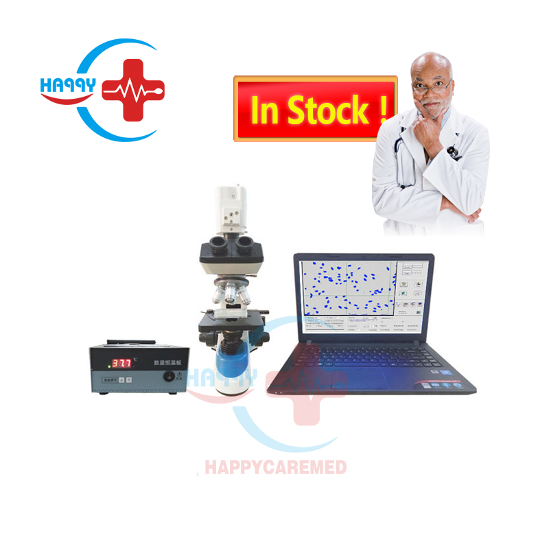 HC-B028V Портативный эко оборудование человеческого спермограмма машина/анализатор спермы микроскоп/качества спермы Анализа