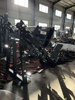 Machine de musculation professionnelle pour presse à jambes et hack squat 45°, fabrication chinoise