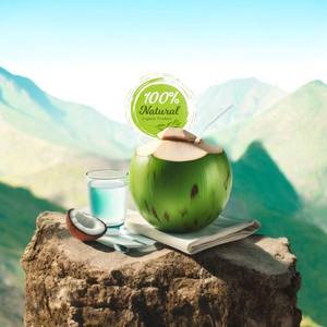 Jugo de coco puro-recogido a mano de Vietnam - Product Image 1
