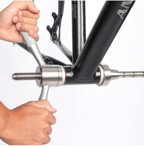 Outil de pressage pour boîtier de pédalier et fourche de vélo en acier inoxydable et alliage d'aluminium, outil manuel pour l'entretien de vélos - Product Image 2