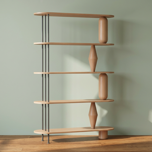 Luxury Handmade <b>Wooden</b> Bookshelf Made from Durable <b>Solid</b> Wood for Home Office Libraries Living Rooms and Commercial Wholesale - Product Image 2