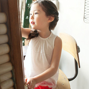 เสื้อผ้าเด็กผลิตในอินเดีย เสื้อทูนิคเด็กผู้หญิงแบบสม็อค - Product Image 3